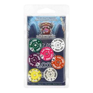 Liczniki Trackery 25mm 0-9 (7 Trackerów)