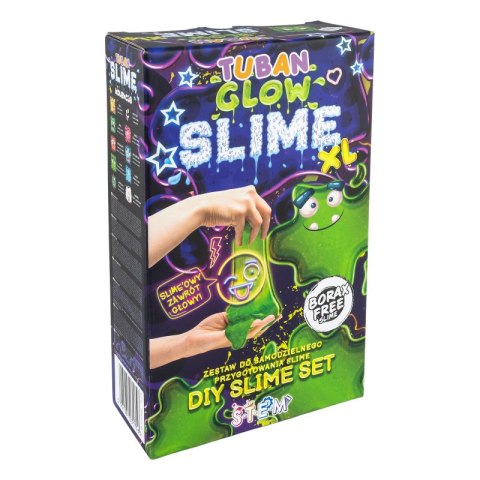 Zestaw super slime xl glow in the dark