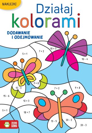 Dodawanie i odejmowanie. Działaj kolorami