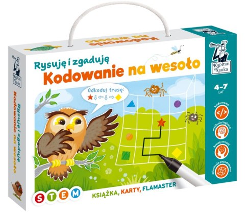 Kodowanie na wesoło rysuję i zgaduję Kapitan Nauka