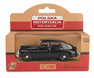 PRL Warszawa M20 czarny w skali 1:43