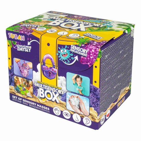 Zestaw Mas Sensorycznych Multisensory box