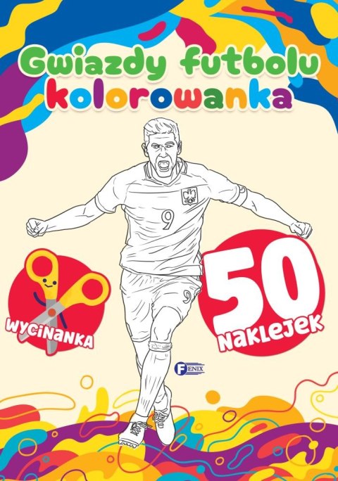 Gwiazdy futbolu. Kolorowanka