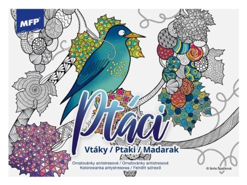 Kolorowanka antystresowa Ptaki A5 5301199