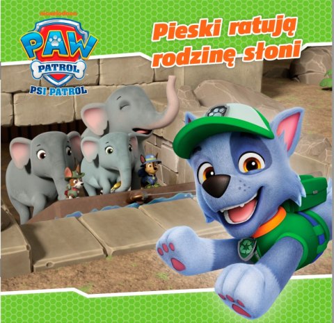 Pieski ratują rodzinę słoni. Psi Patrol